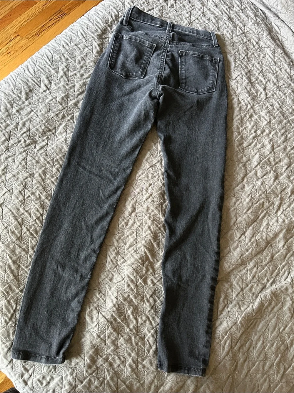 Old Navy Extra High-Rise Rockstar girls Jeggings in Washed Black size 14